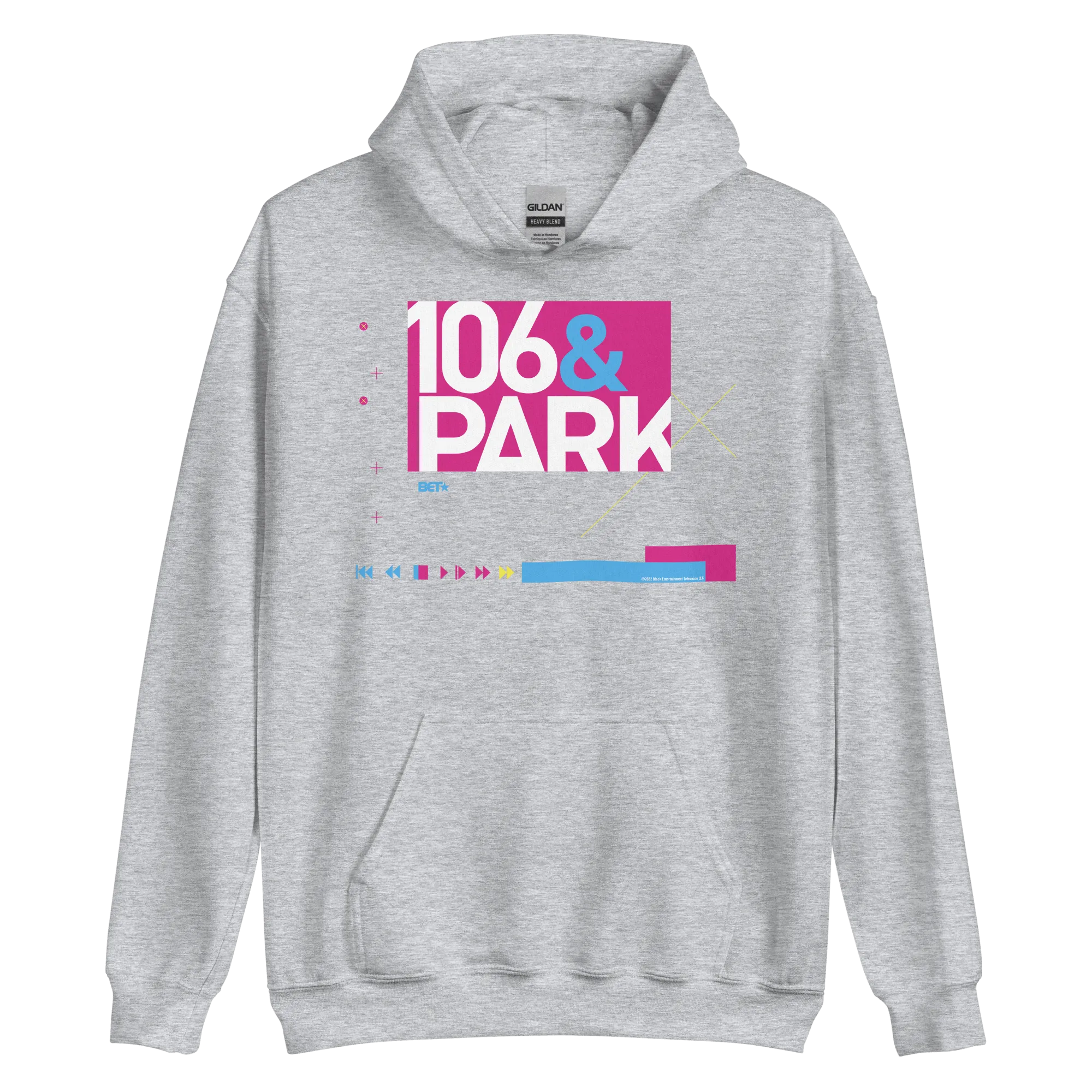 106 & Park Composition Hooded Sweatshirt