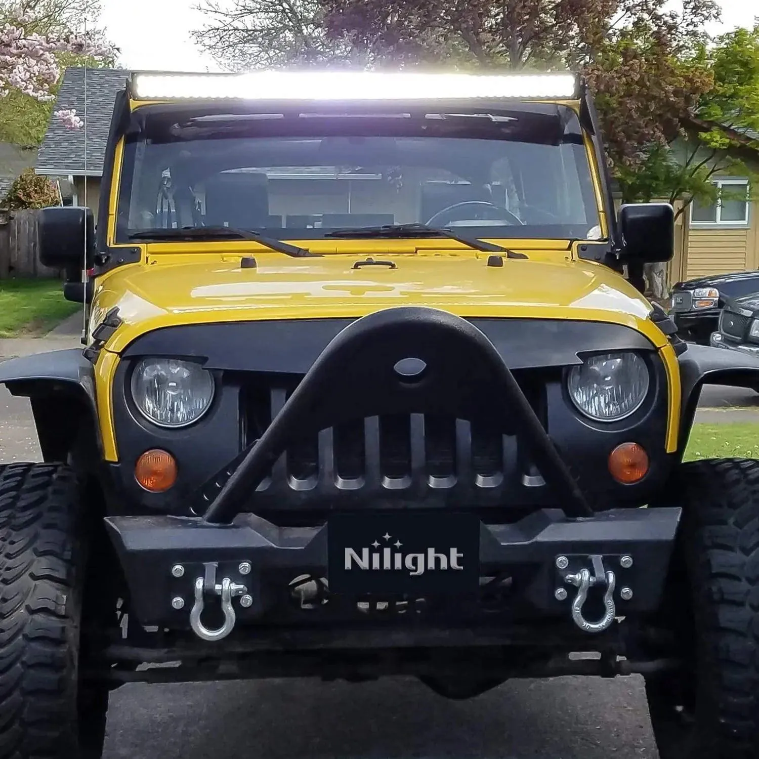 39 Inch 252W Double Row Spot Flood LED Light Bar