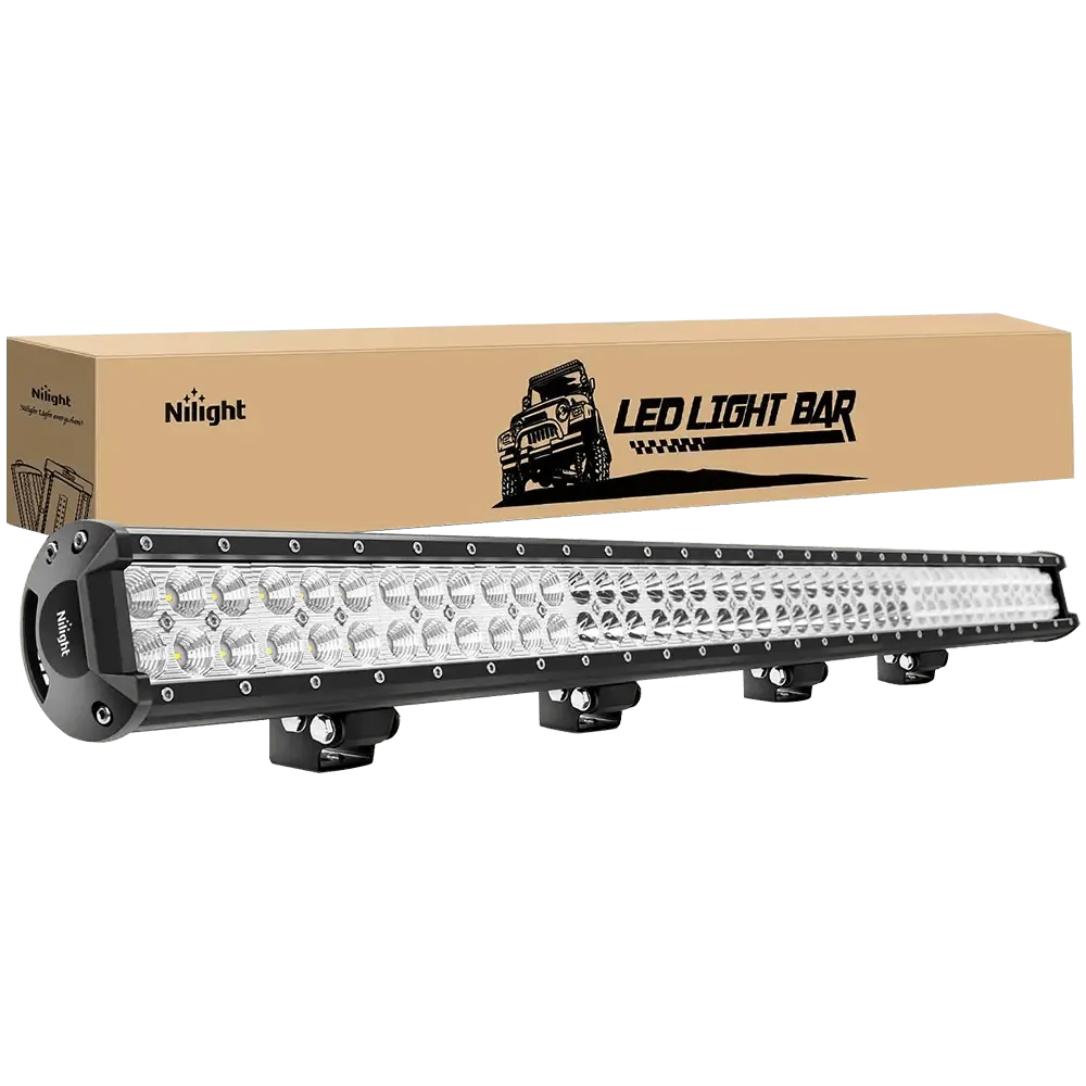 39 Inch 252W Double Row Spot Flood LED Light Bar