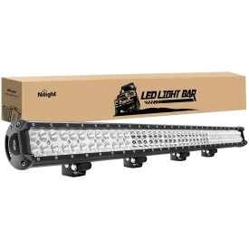 39 Inch 252W Double Row Spot Flood LED Light Bar