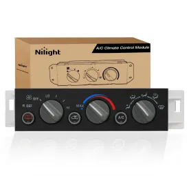 A/C Heater Climate Control Module Switch Compatible with 1996 1997 1998 1999 2000 Chevy GMC C1500 2500 3500 K1500 Truck Replacement Air Conditioning Panel