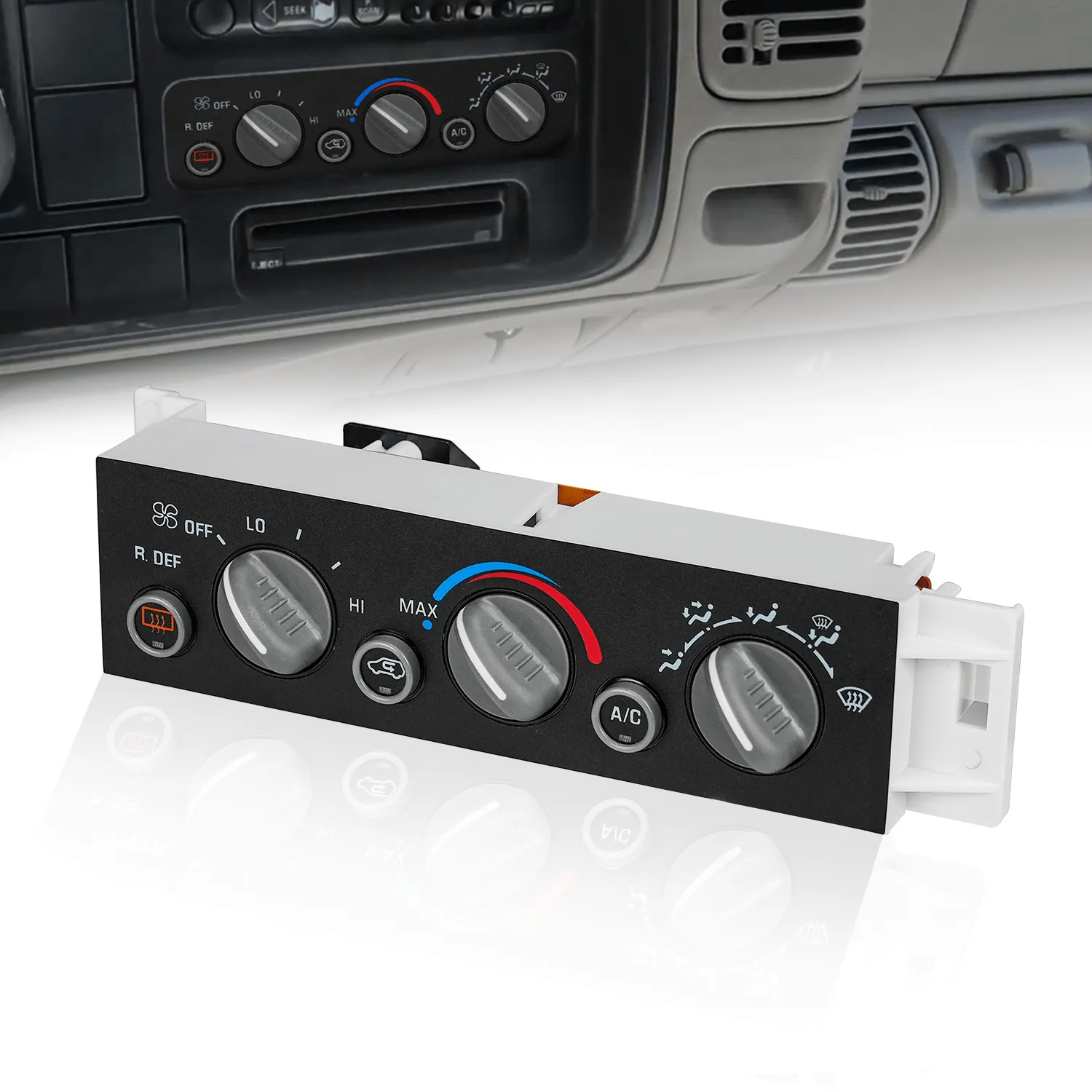 A/C Heater Climate Control Module Switch Compatible with 1996 1997 1998 1999 2000 Chevy GMC C1500 2500 3500 K1500 Truck Replacement Air Conditioning Panel