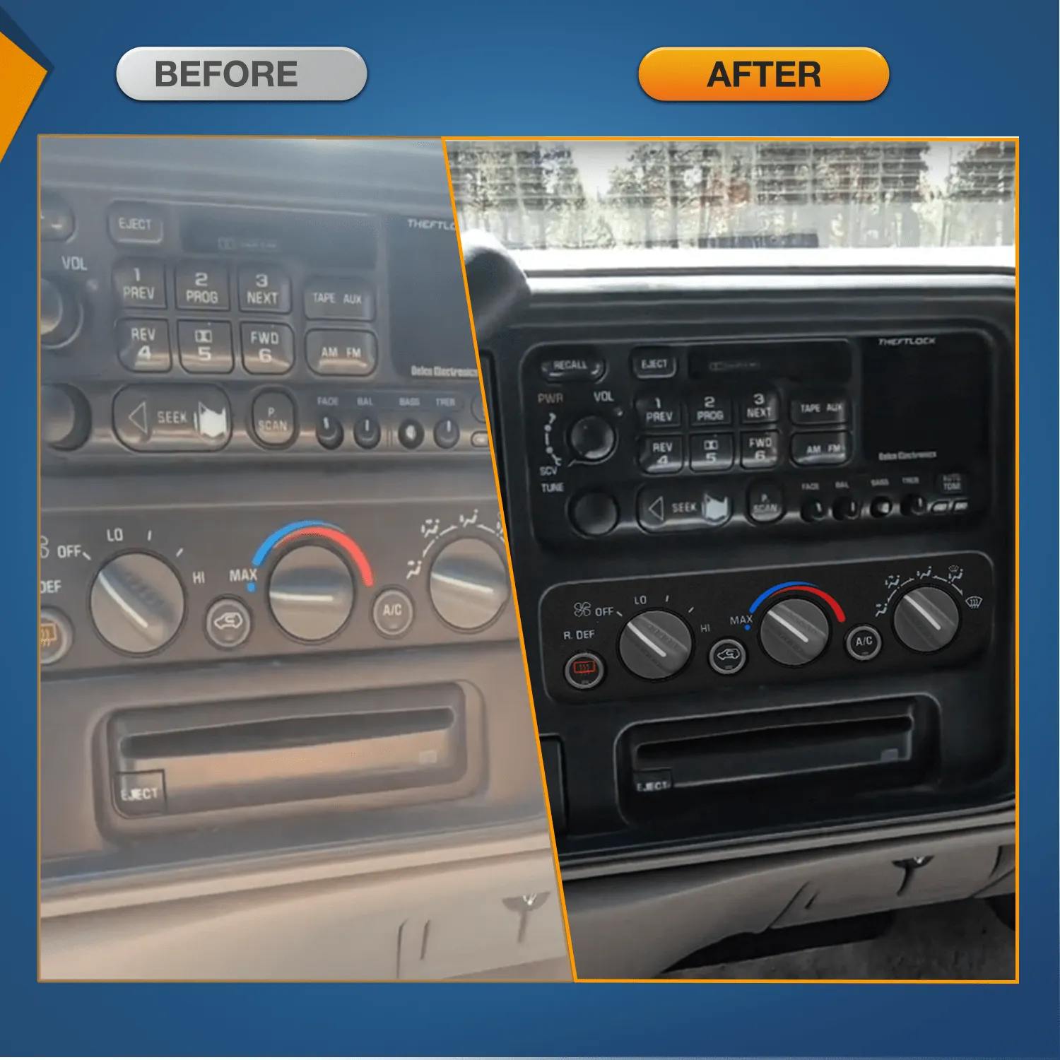 A/C Heater Climate Control Module Switch Compatible with 1996 1997 1998 1999 2000 Chevy GMC C1500 2500 3500 K1500 Truck Replacement Air Conditioning Panel