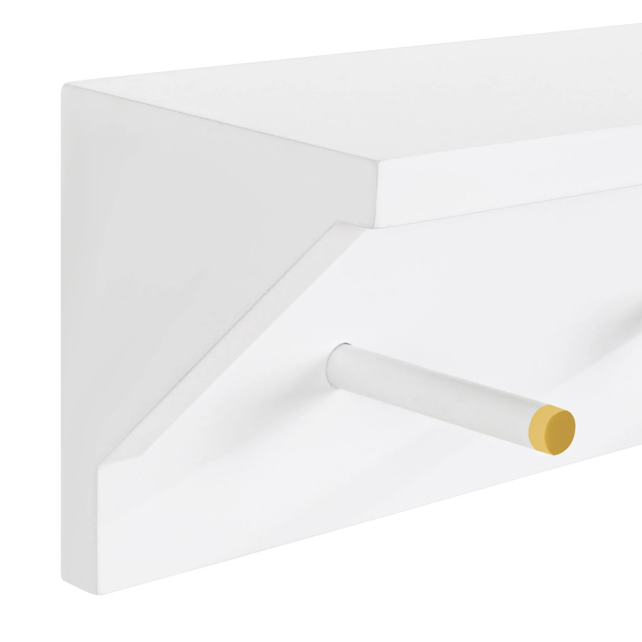 Adlynn Wall Shelf with Pegs