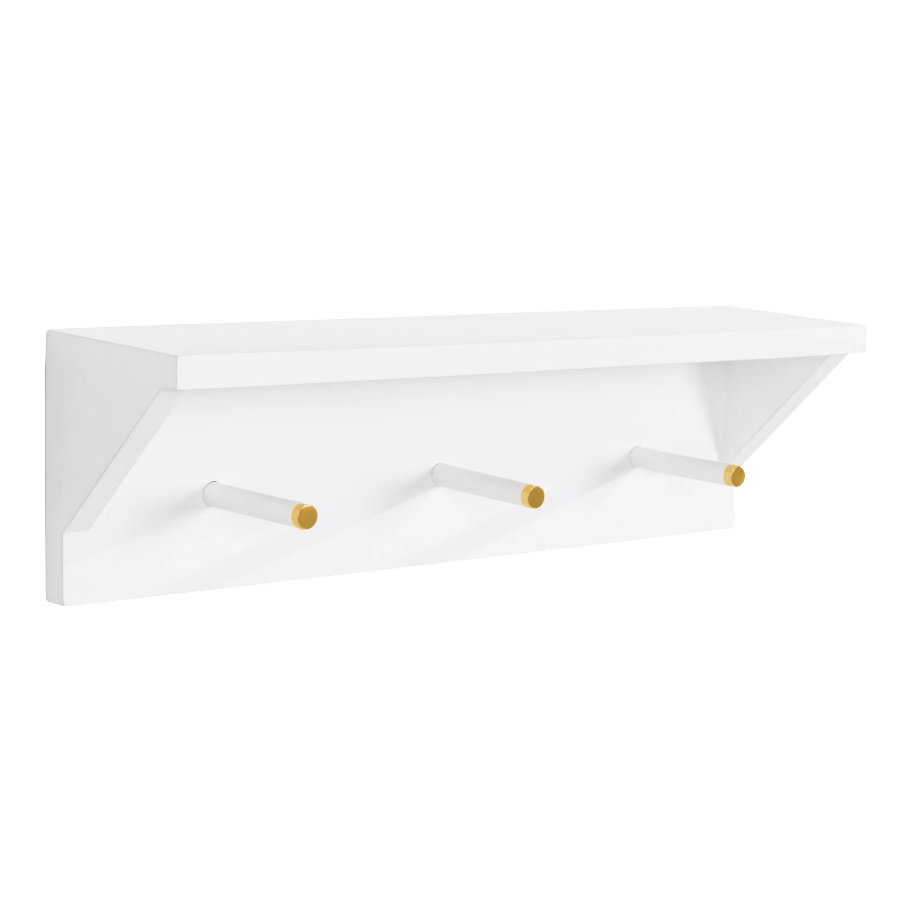 Adlynn Wall Shelf with Pegs