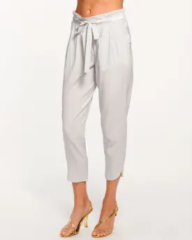 Allyn Silk Paperbag Waist Pant
