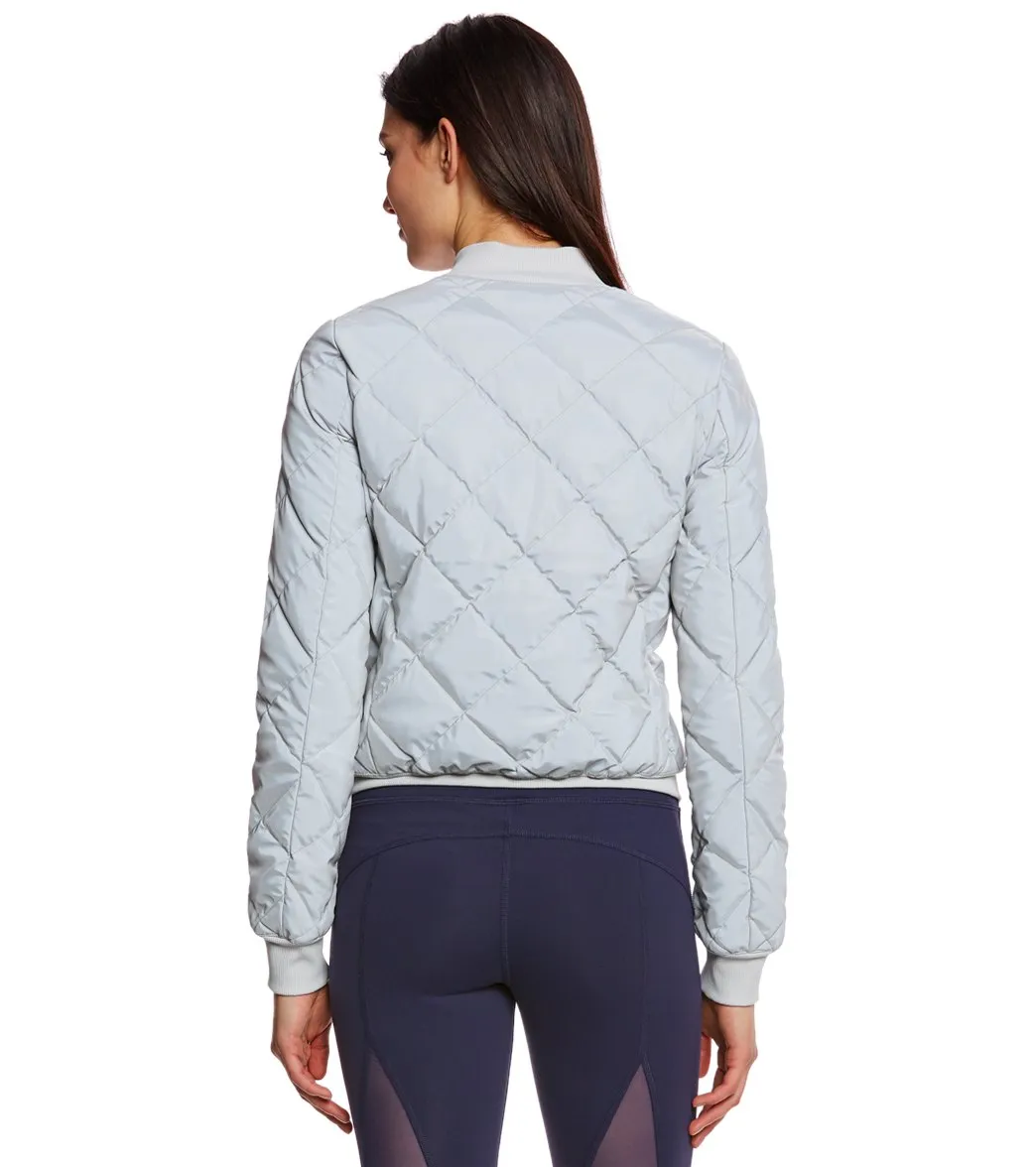 Alo Yoga Reflective Idol Bomber Workout Jacket