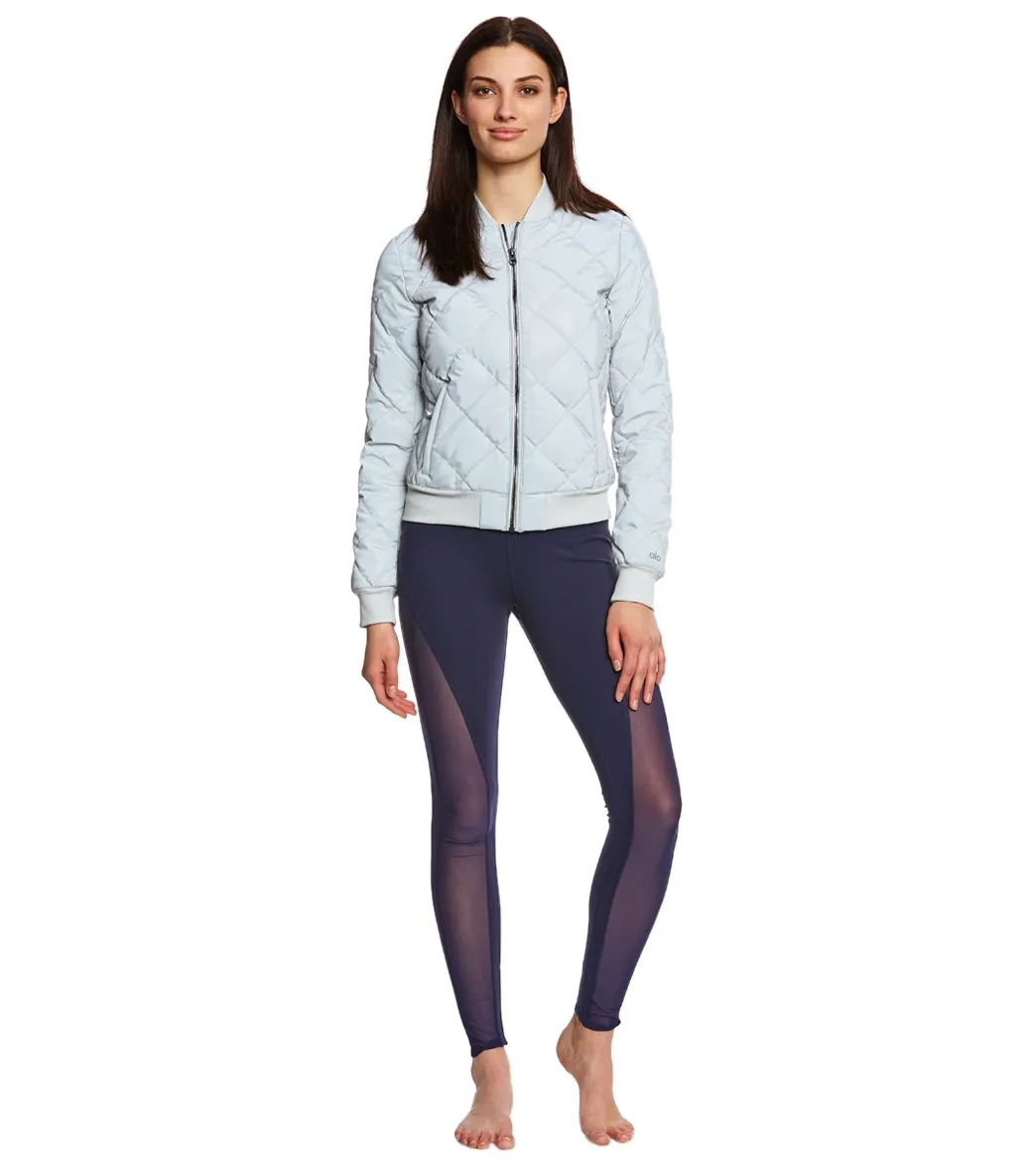 Alo Yoga Reflective Idol Bomber Workout Jacket