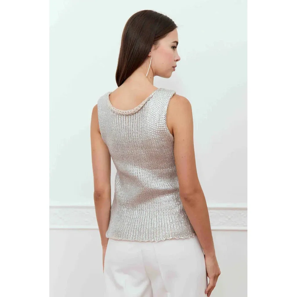 Aloe Knitted Vest - Deluc