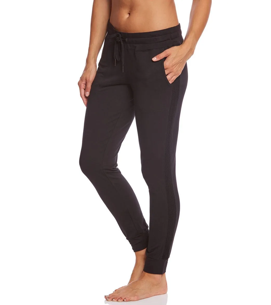 Betsey Johnson Mesh Insert Sweatpant Joggers