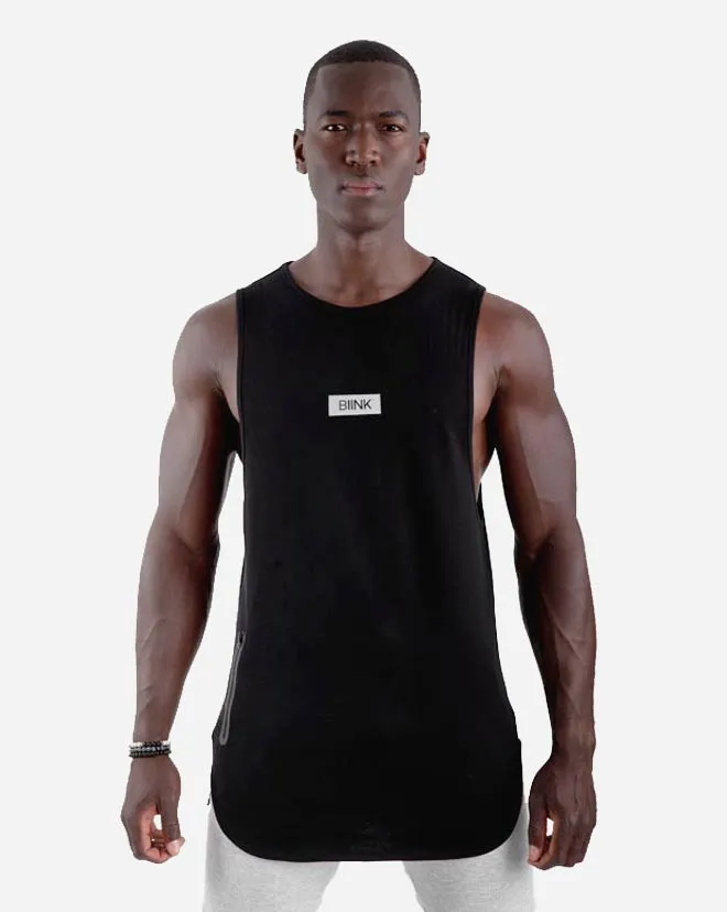 Box Logo Utility Tank - Black