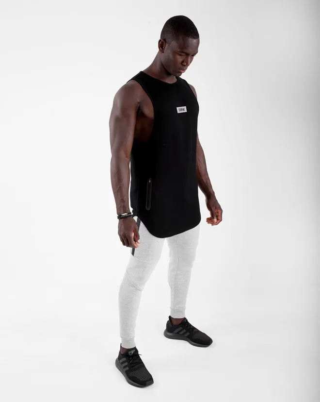 Box Logo Utility Tank - Black