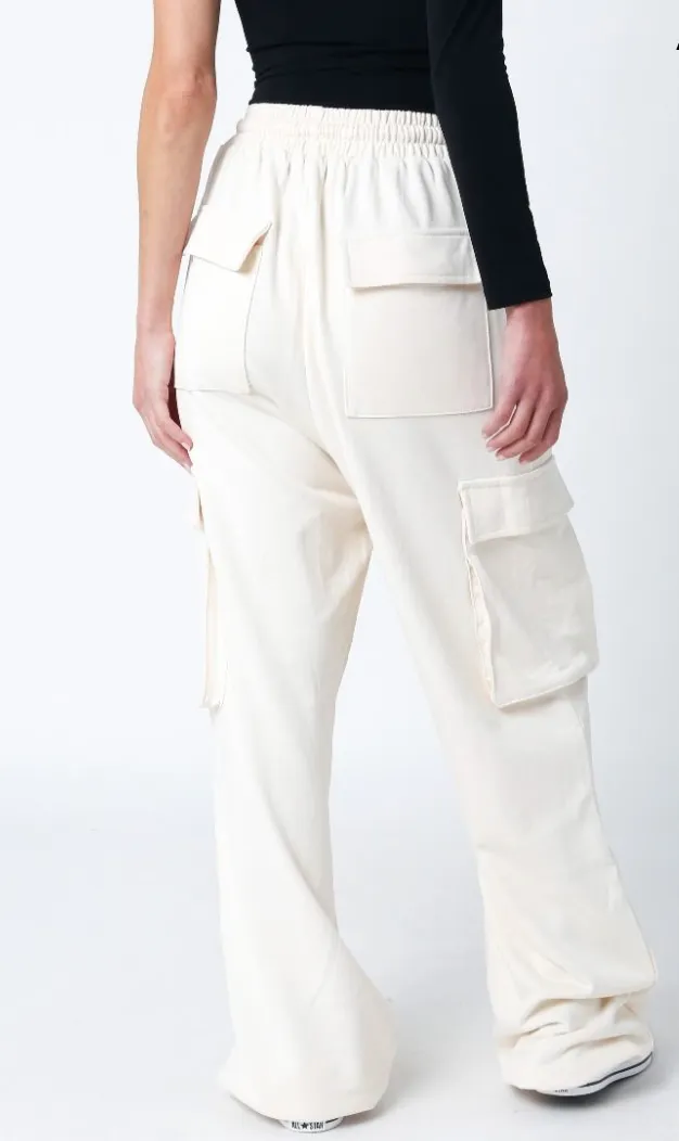 Cargo Drawstring Sweatpants