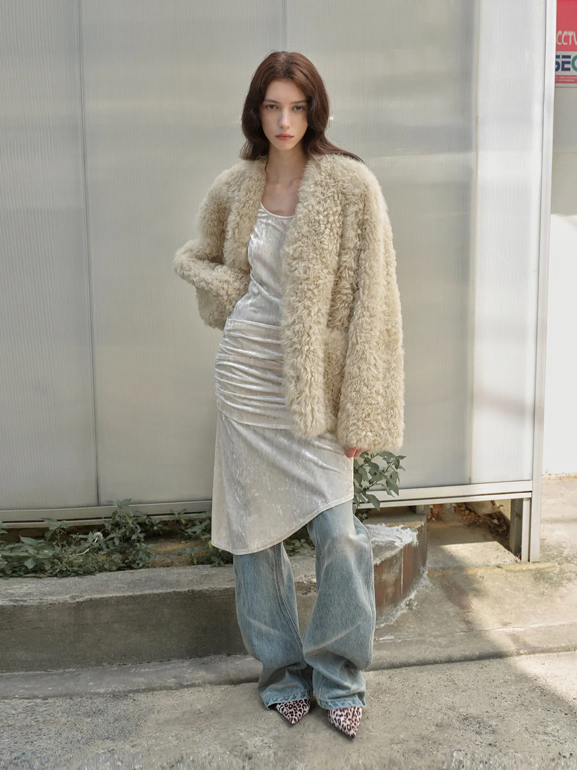 Castle Dusk Fur Coat