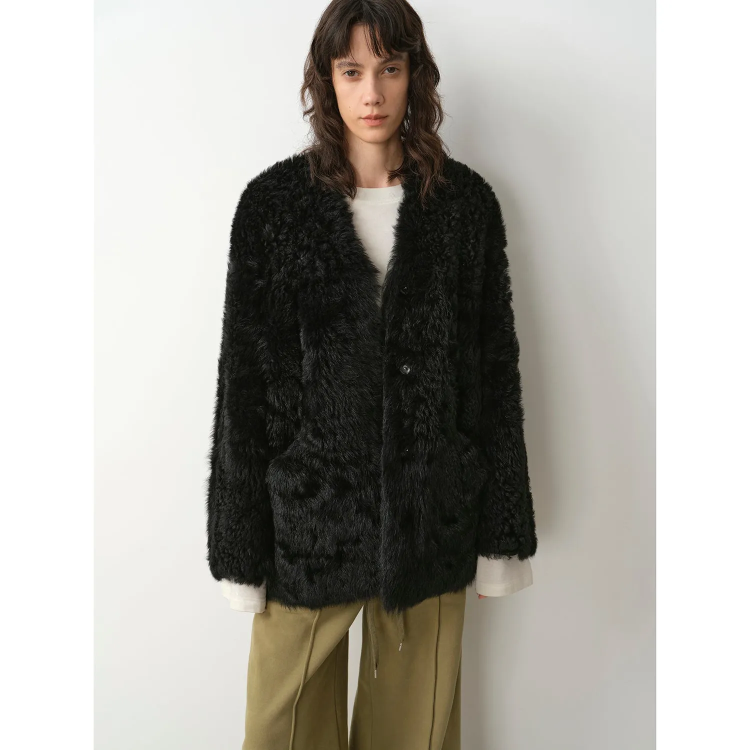 Castle Dusk Fur Coat