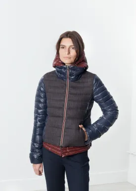 Cinosura Coat in Navy - Less Choice