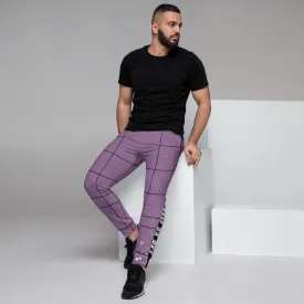 CRXWN | Drip or Dye | Plaid Season 1 Unisex Jogger Sweatpant Violet Purple