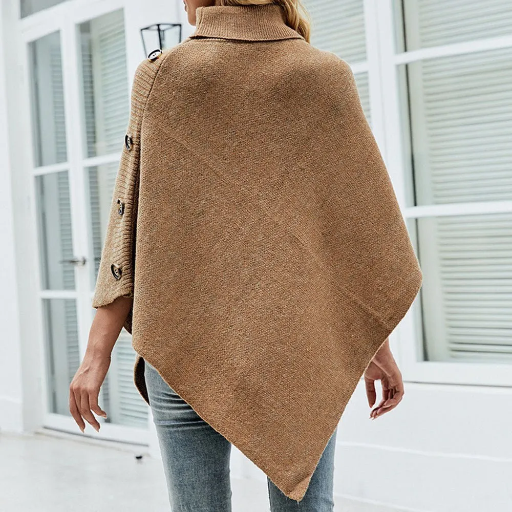 Farah | Women's Button-Detail Knit Sweater - Soft & Lightweight