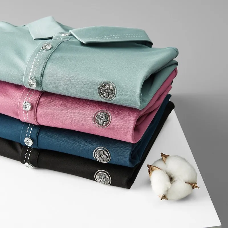Fashion Embroidery Polo Shirt