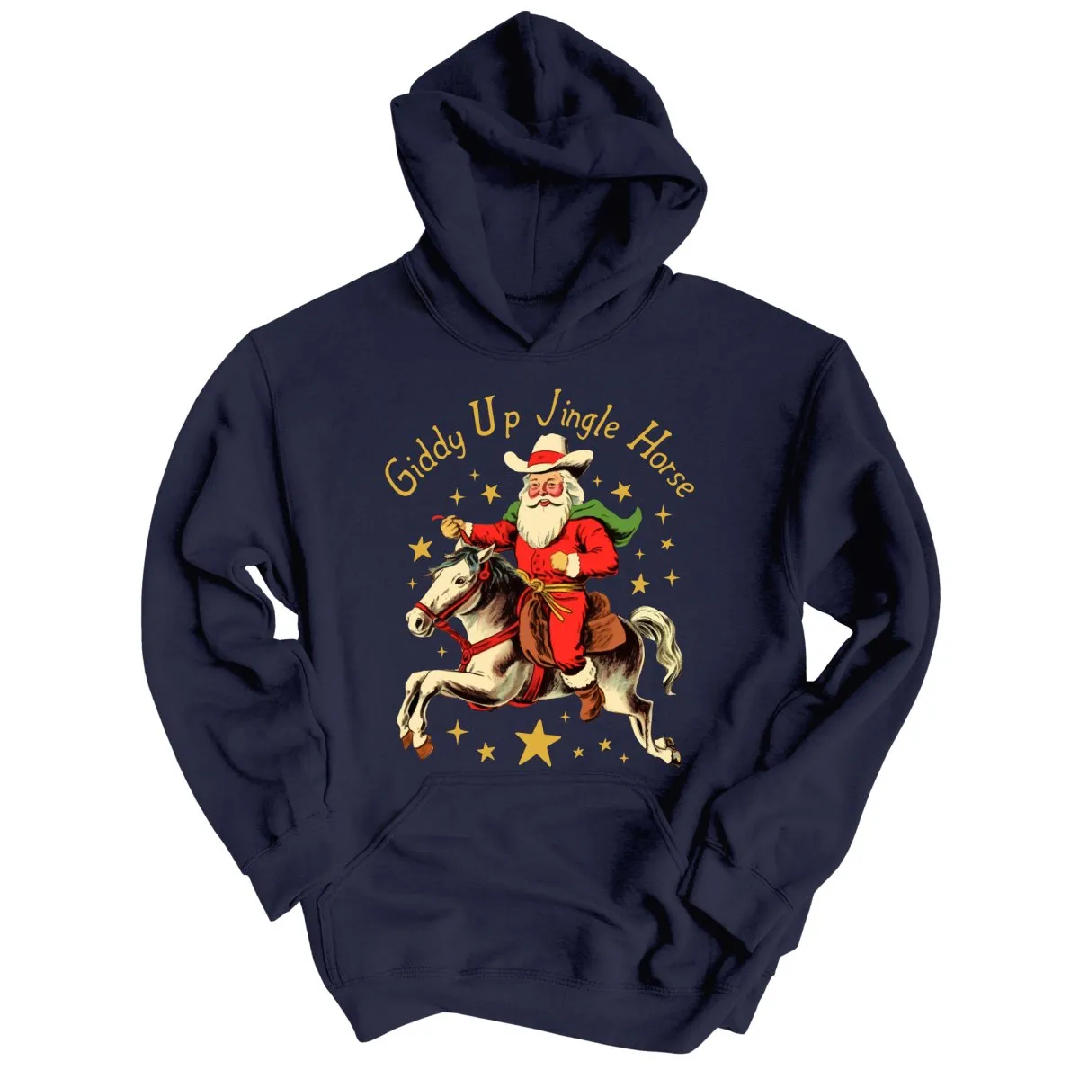 Giddy Up Jingle Horse Hoodie