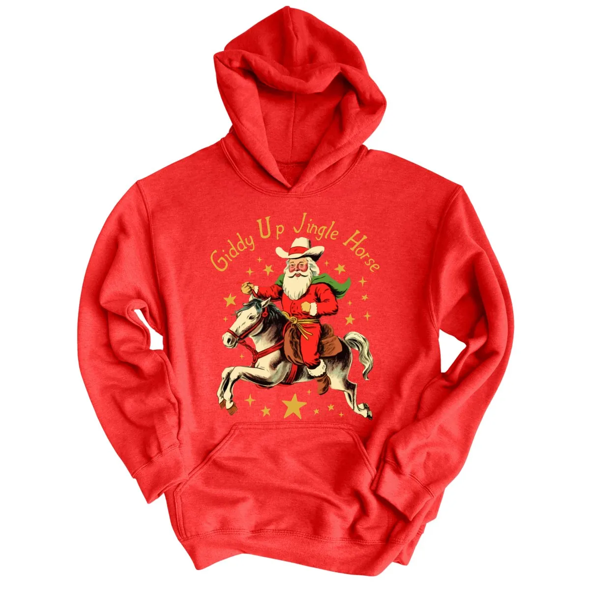 Giddy Up Jingle Horse Hoodie