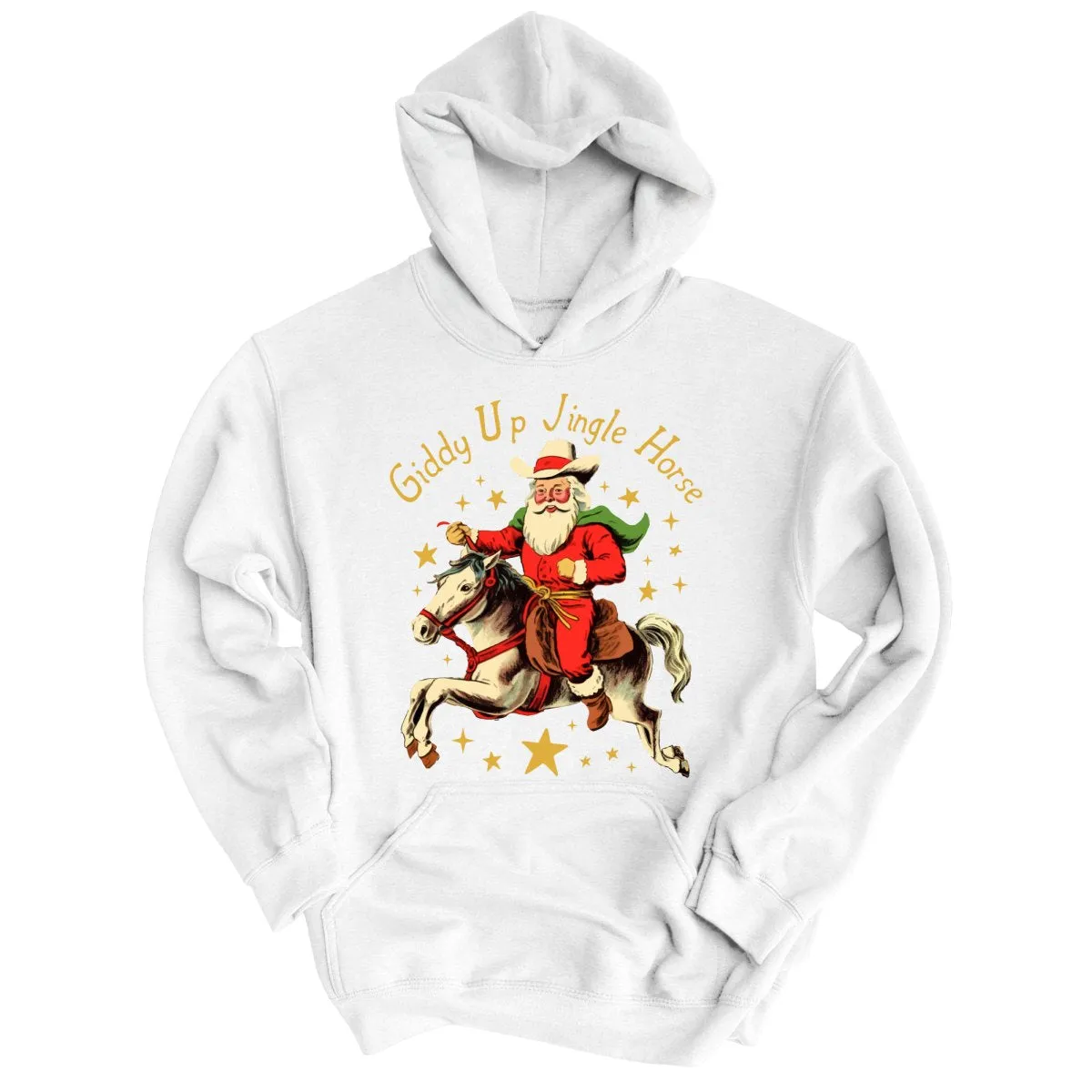 Giddy Up Jingle Horse Hoodie