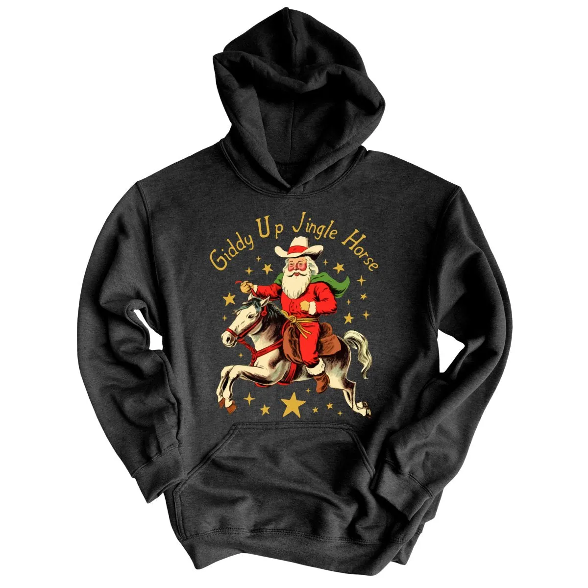Giddy Up Jingle Horse Hoodie