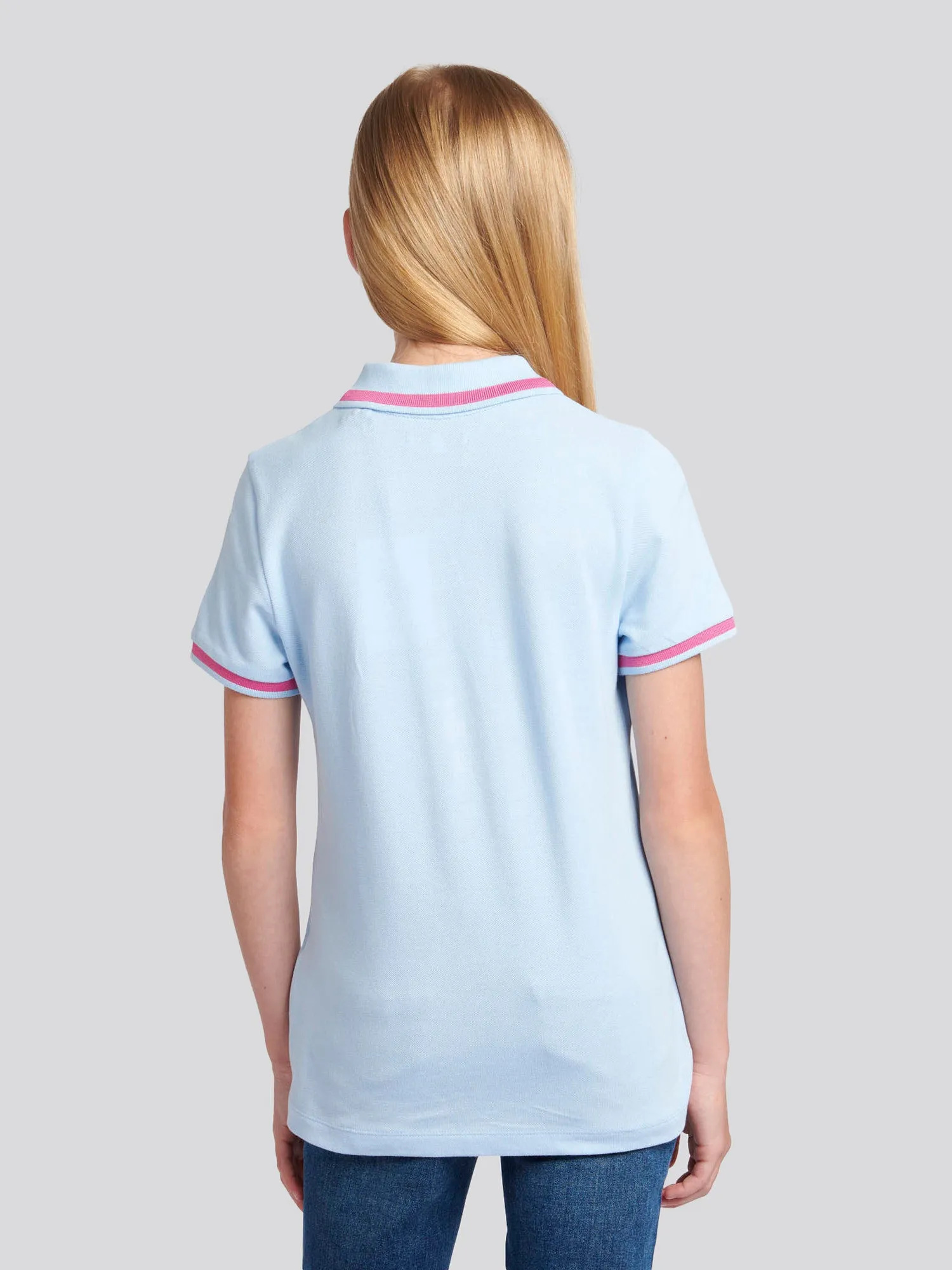 Girls Polo Shirt in Windsurfer