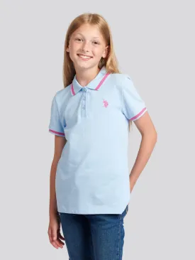 Girls Polo Shirt in Windsurfer