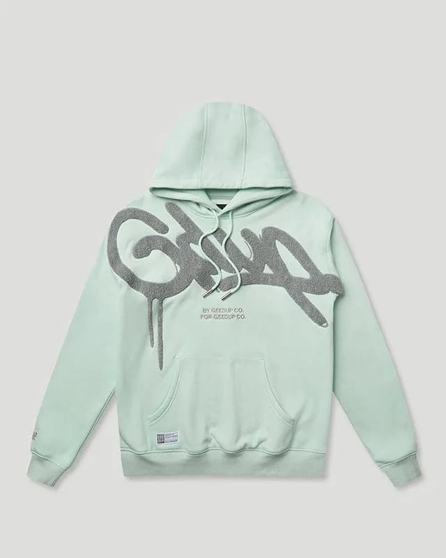 Handstyle Hoodie Teal/Grey