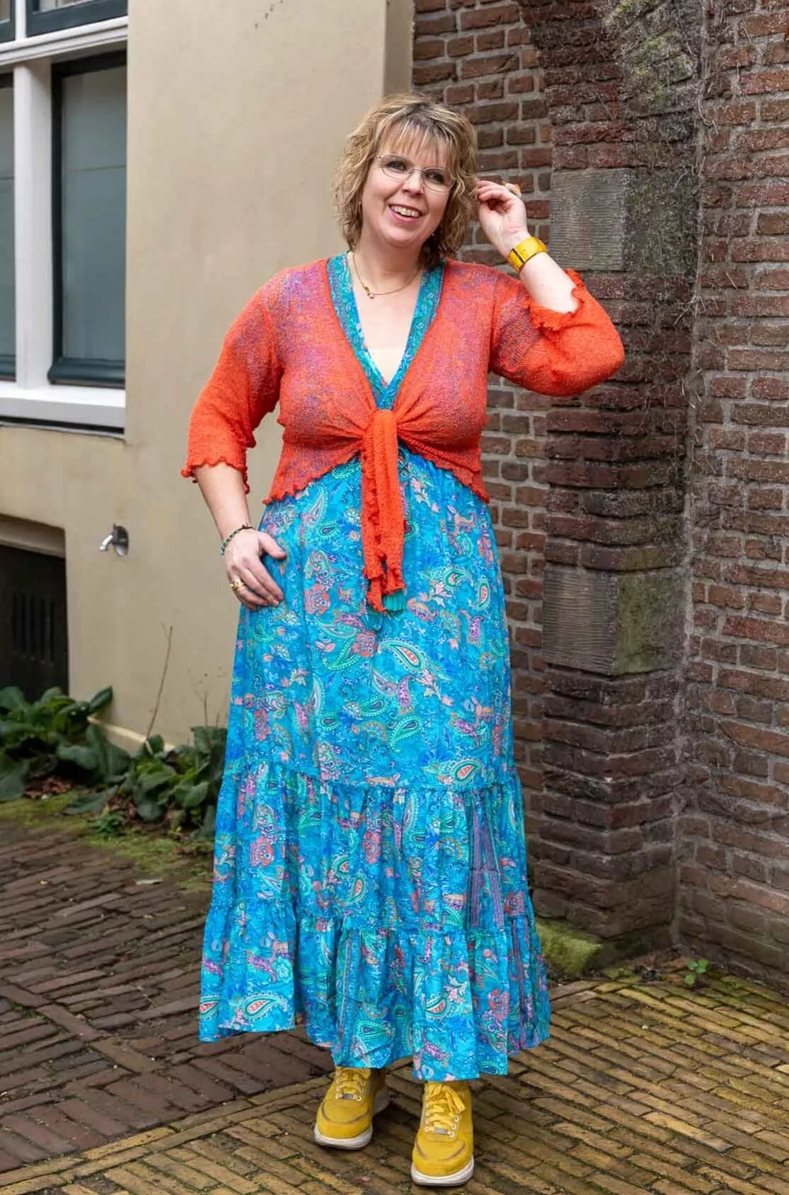 Ikat cardigan - choose your color- all year vest