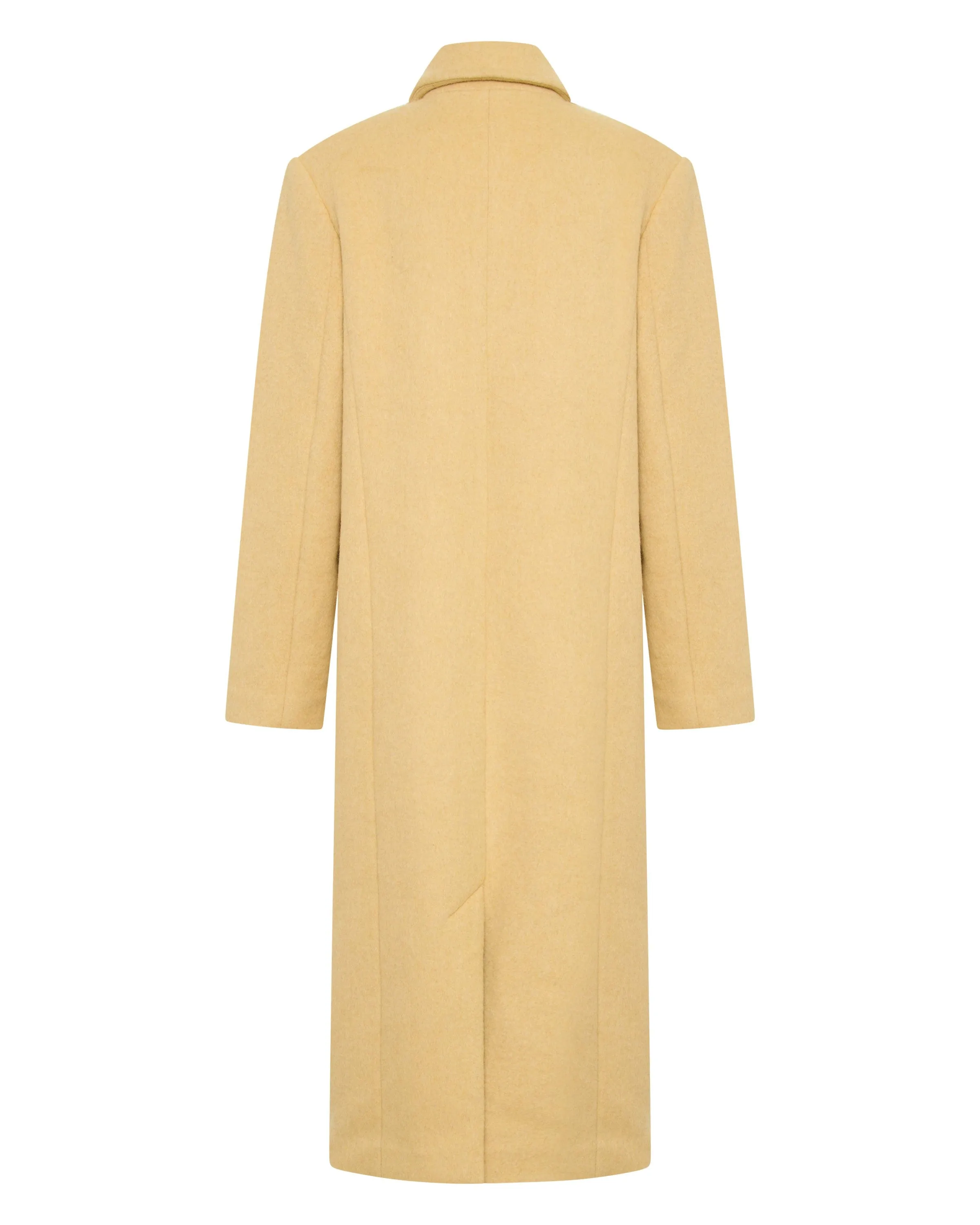 IMMERSION DOUBLE BREASTED COAT | SUN FLECK