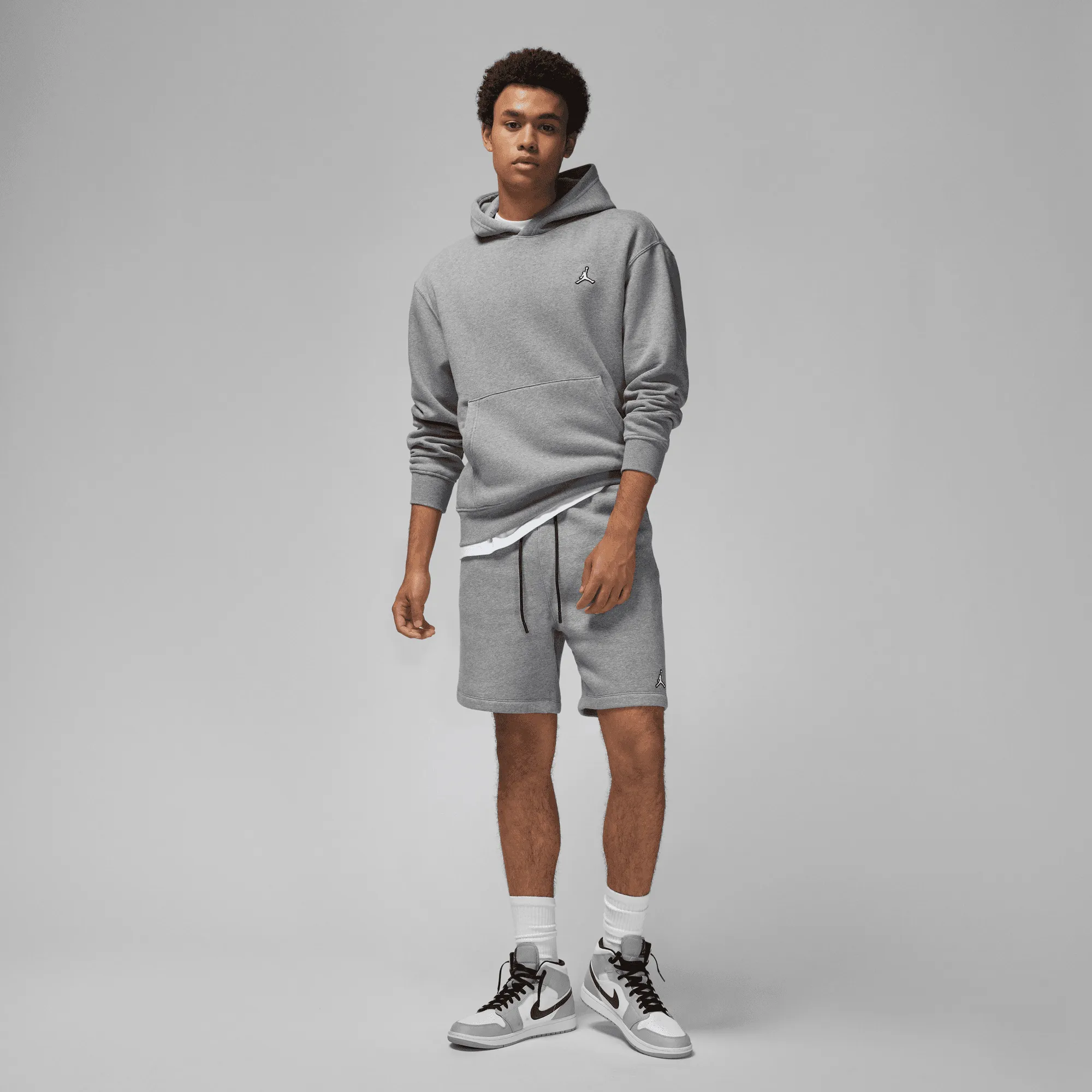 JORDAN ESSENTIAL HOODIE "GREY"