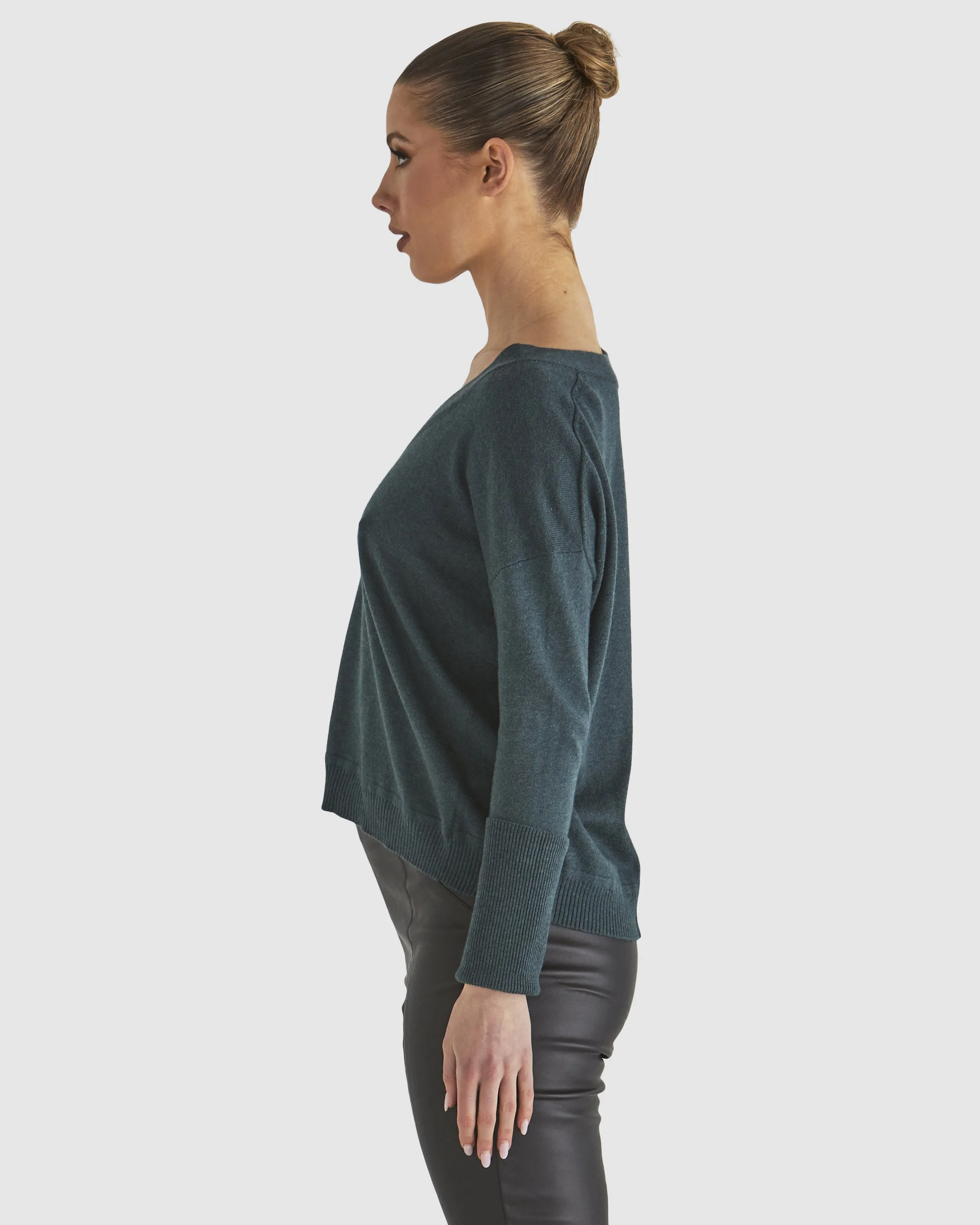 Leonardo Knit - Moss Green