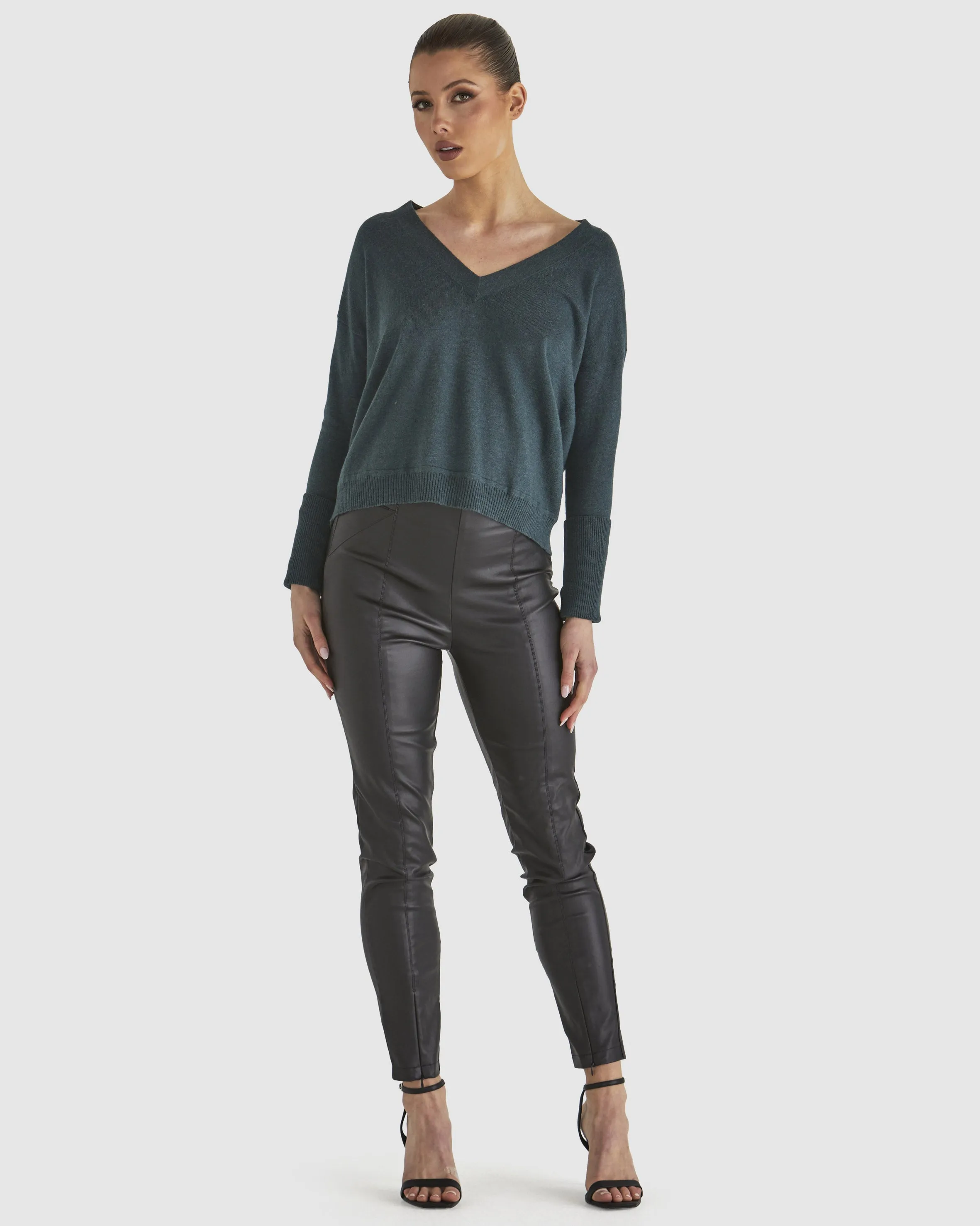 Leonardo Knit - Moss Green
