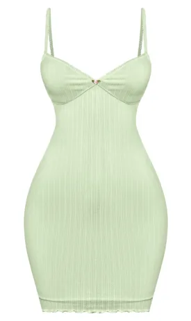 Mila Cami Mini Dress (Sage Green)