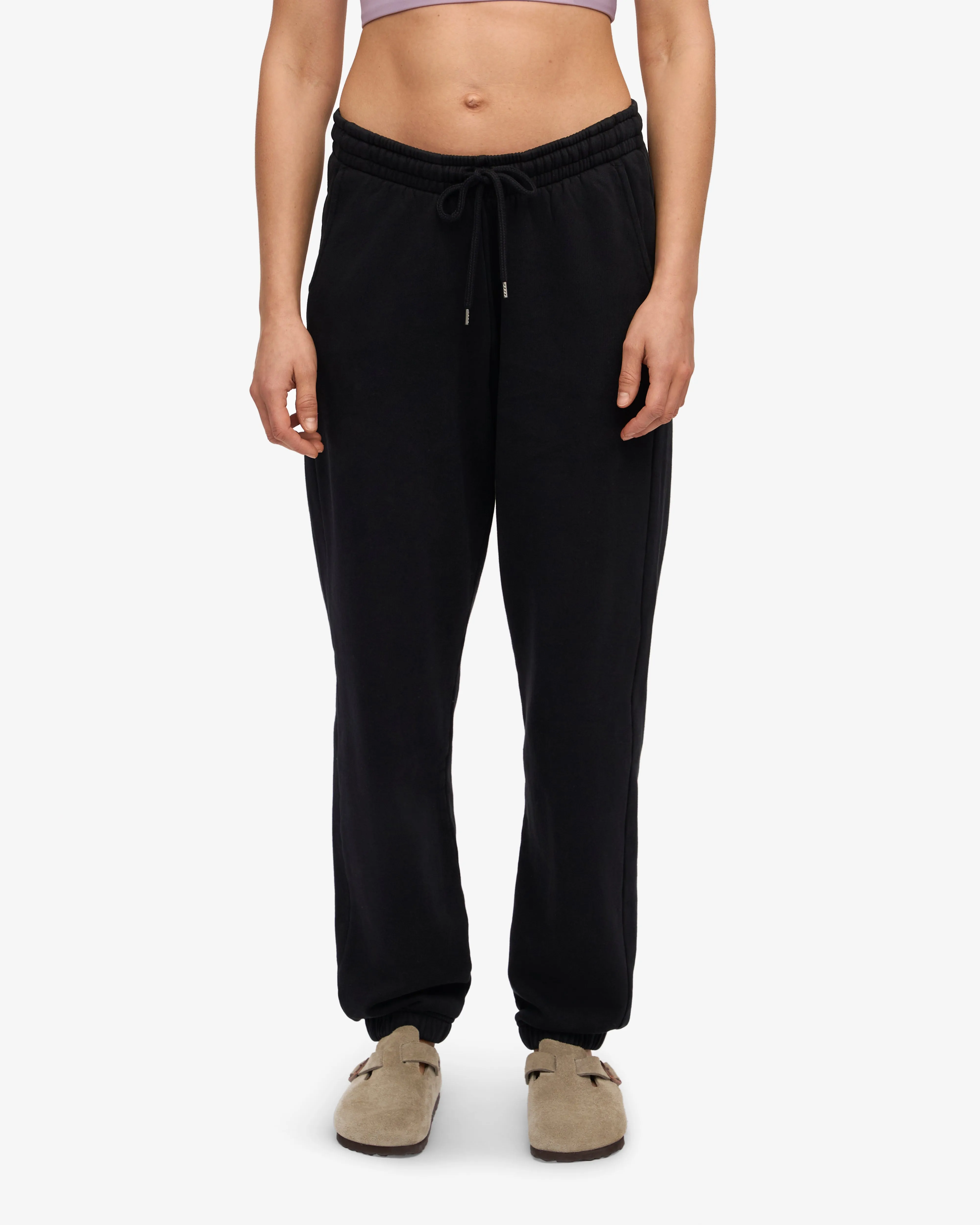 Organic Sweatpants - Deep Black