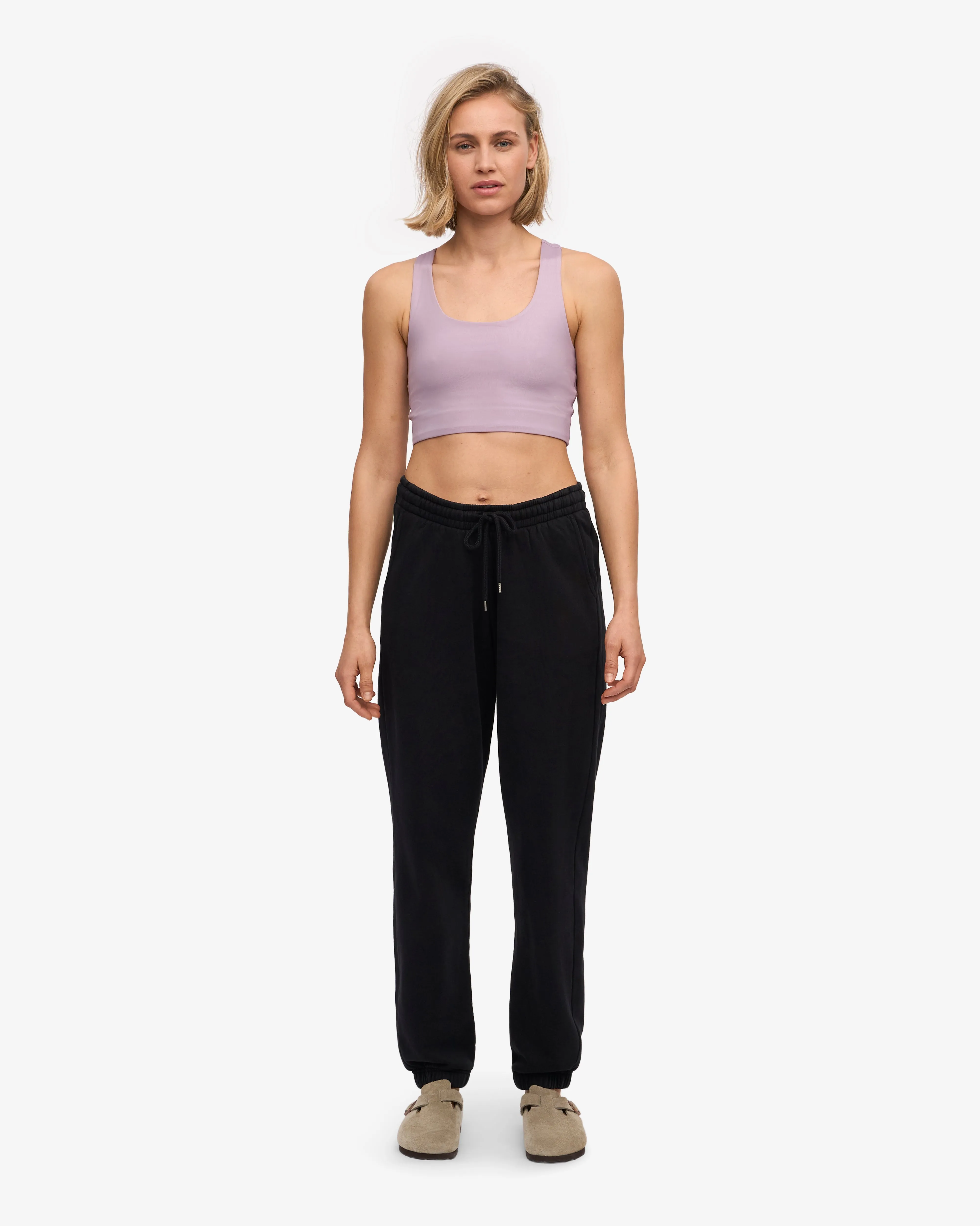 Organic Sweatpants - Deep Black