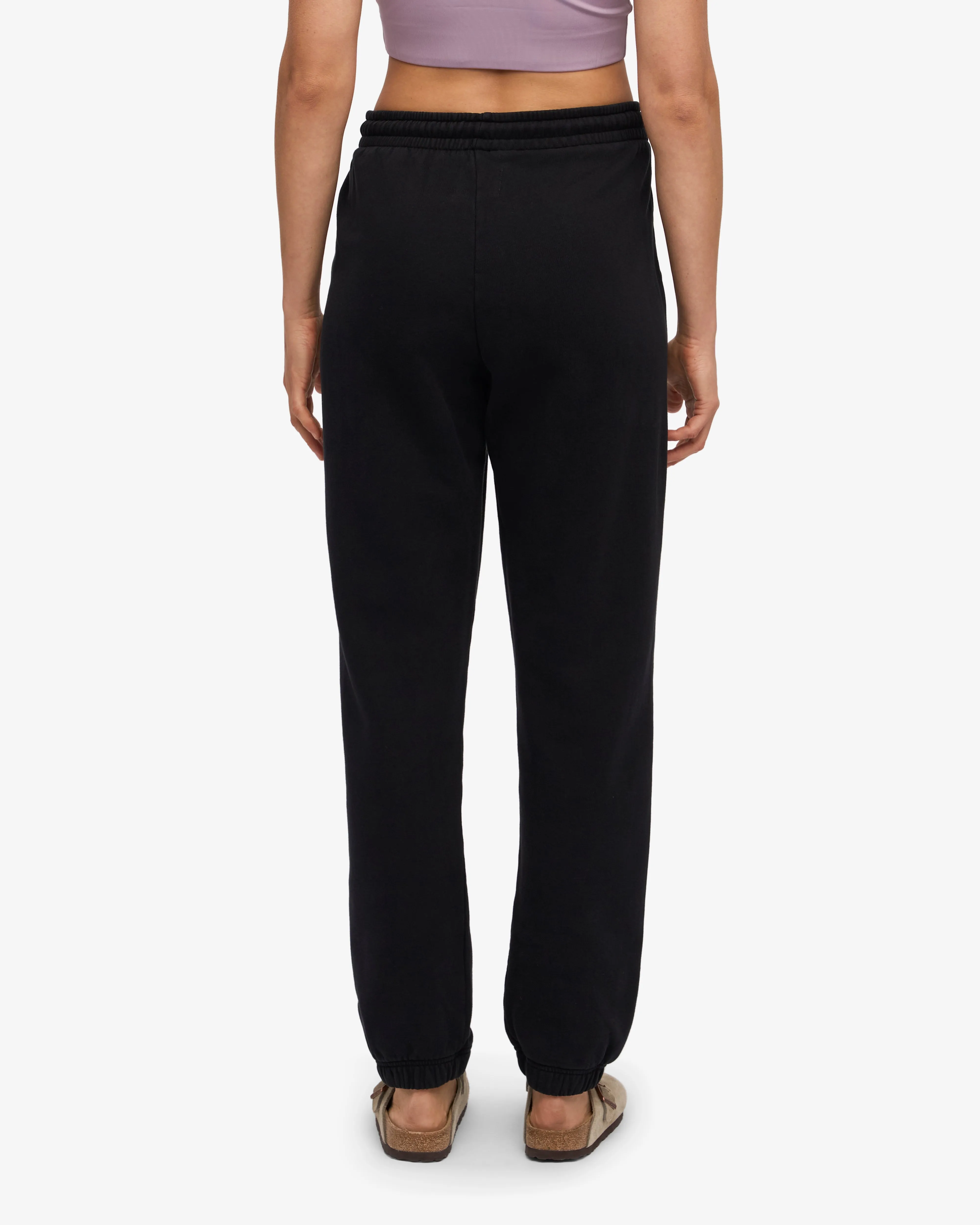 Organic Sweatpants - Deep Black