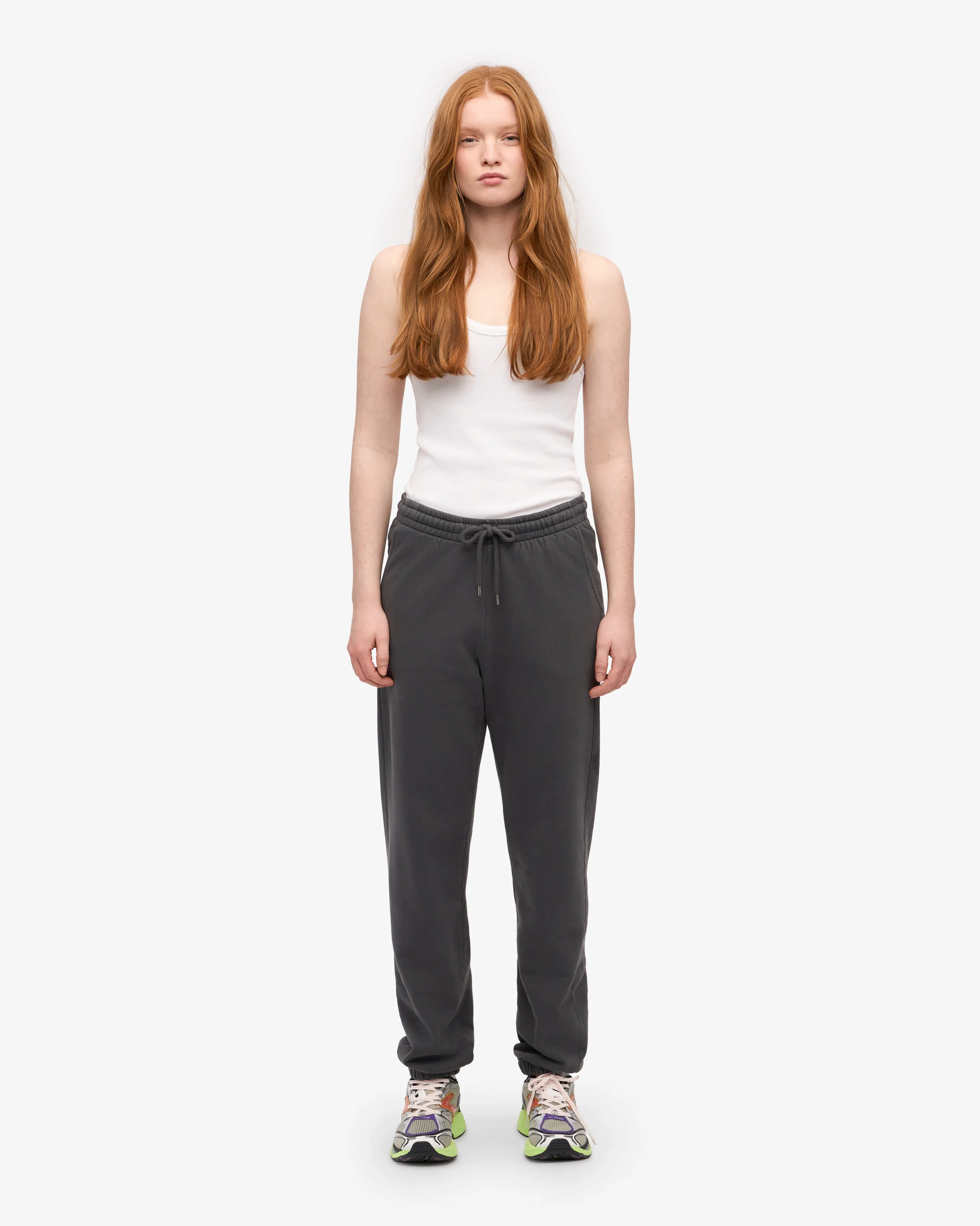 Organic Sweatpants - Lava Grey