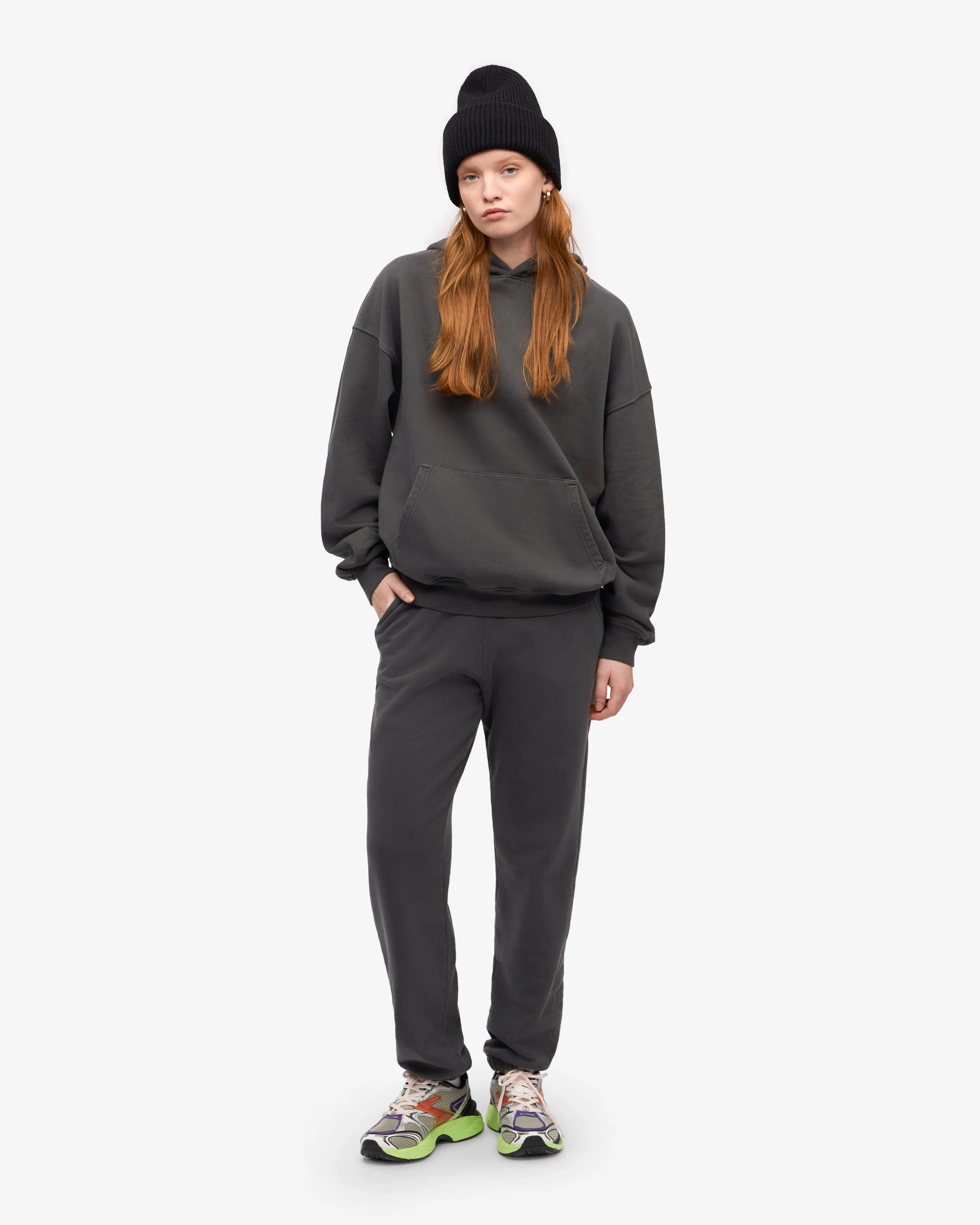 Organic Sweatpants - Lava Grey