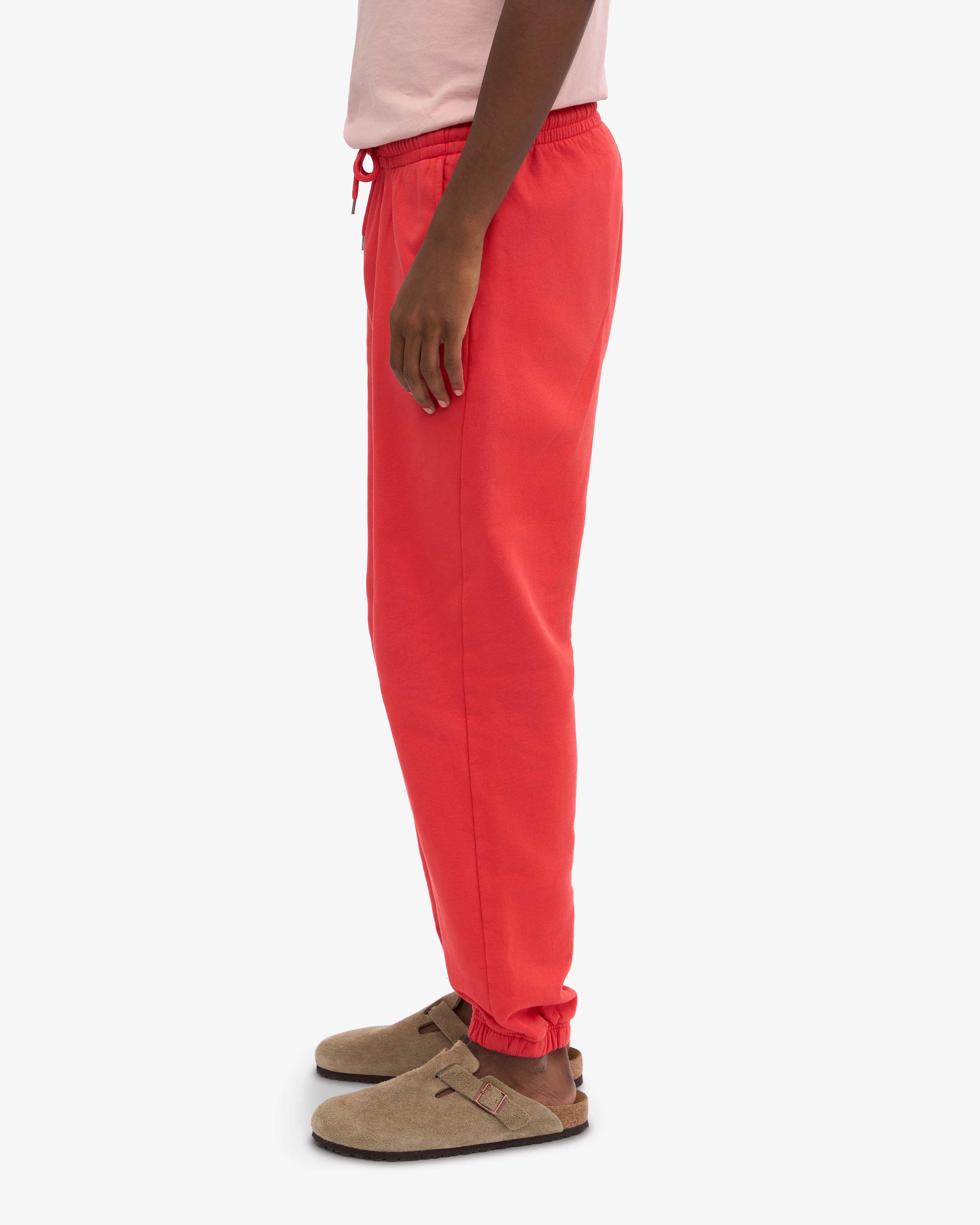 Organic Sweatpants - Red Tangerine