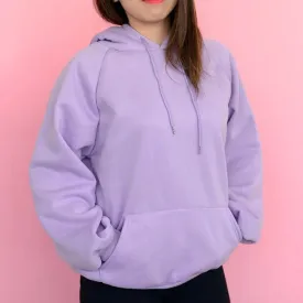 Purple Plain Hoodie