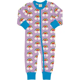 Rainbow | Long Sleeve Baby Rompersuit | GOTS Organic Cotton