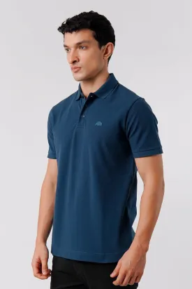 Regular Fit Polo Shirt - Deep Blue