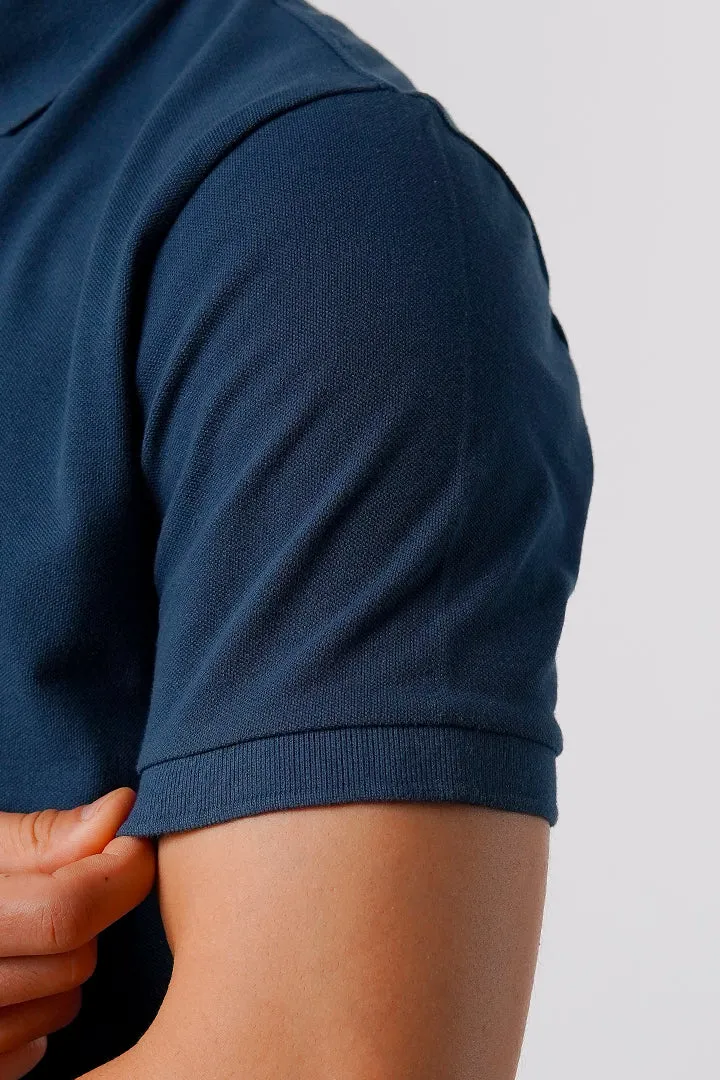 Regular Fit Polo Shirt - Deep Blue
