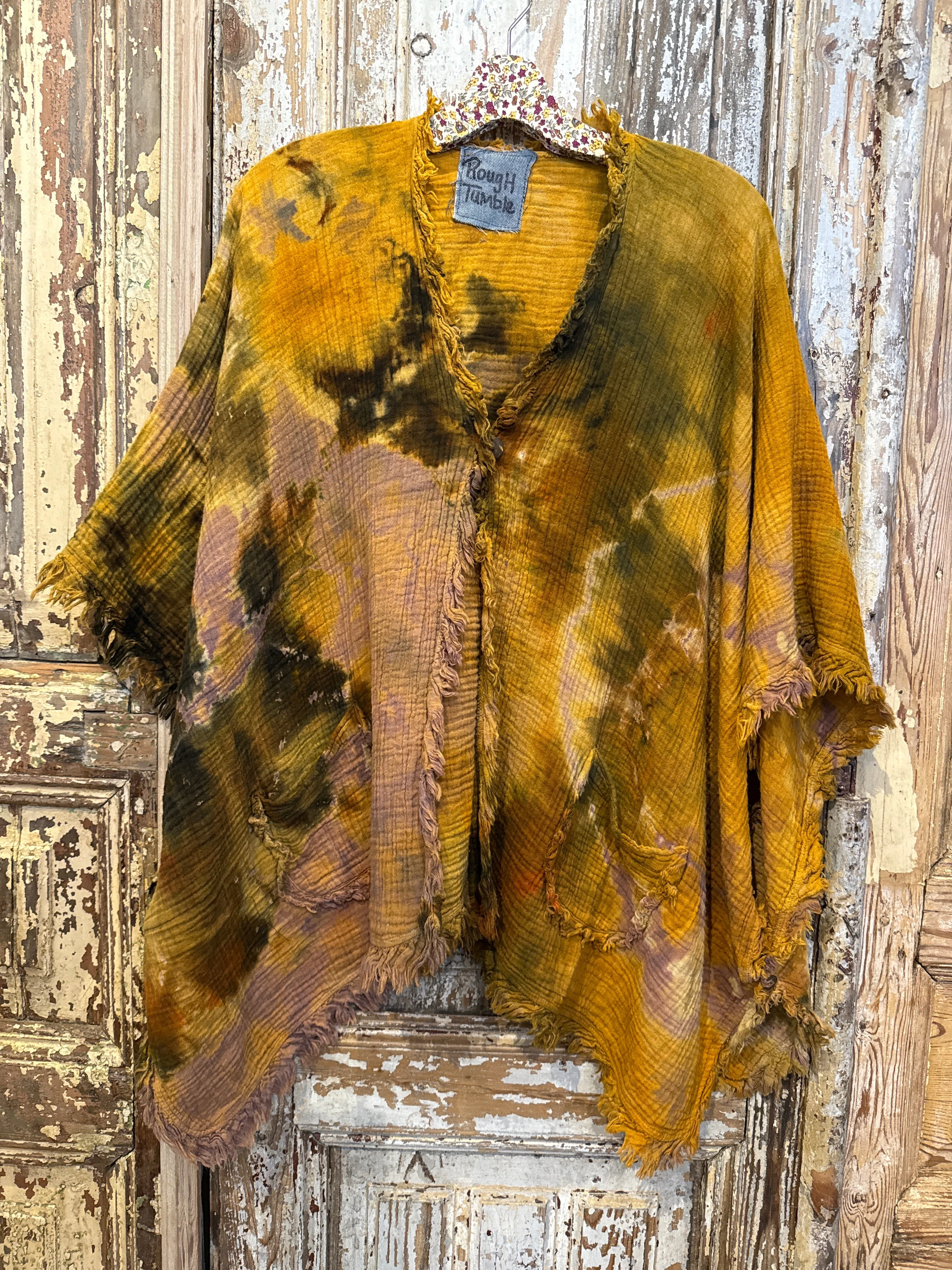 Rough Washed Kimono