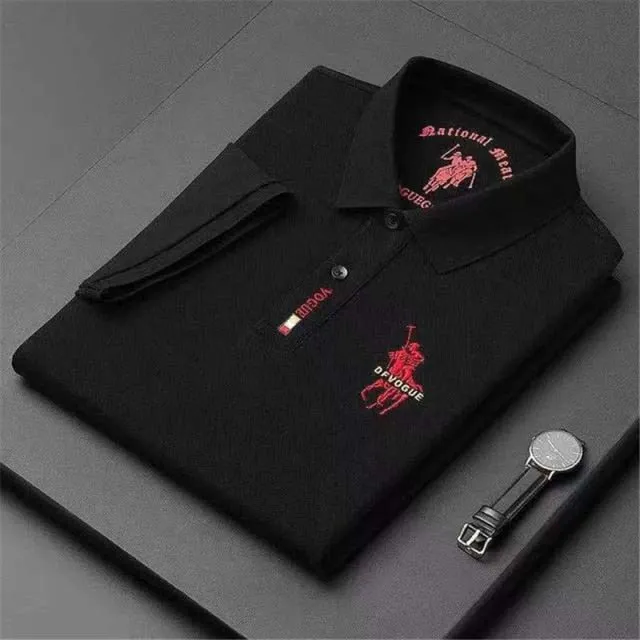 Short Sleeved Embroidered Polo Shirt