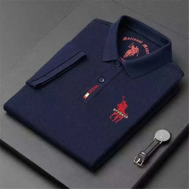 Short Sleeved Embroidered Polo Shirt