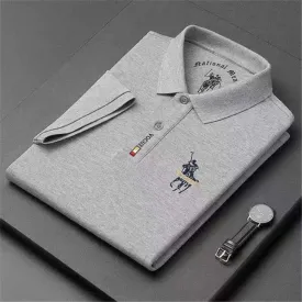 Short Sleeved Embroidered Polo Shirt